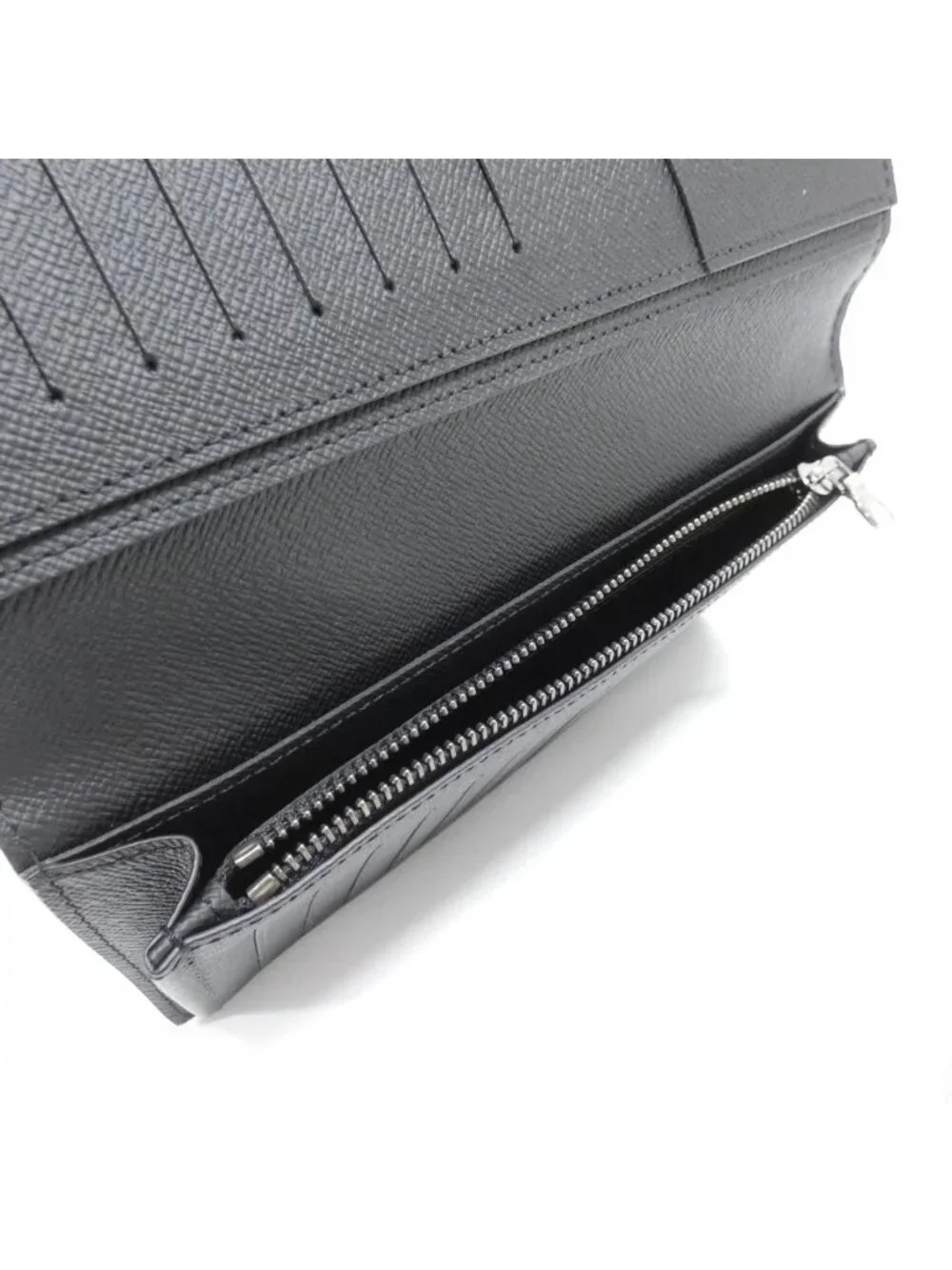 Louis Vuitton Monogram Eclipse Portefeuille Brazza Wallet